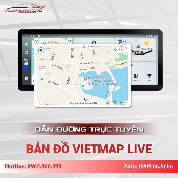 Màn hình Bravigo Blux Mazda tích hợp phần mềm dẫn đường