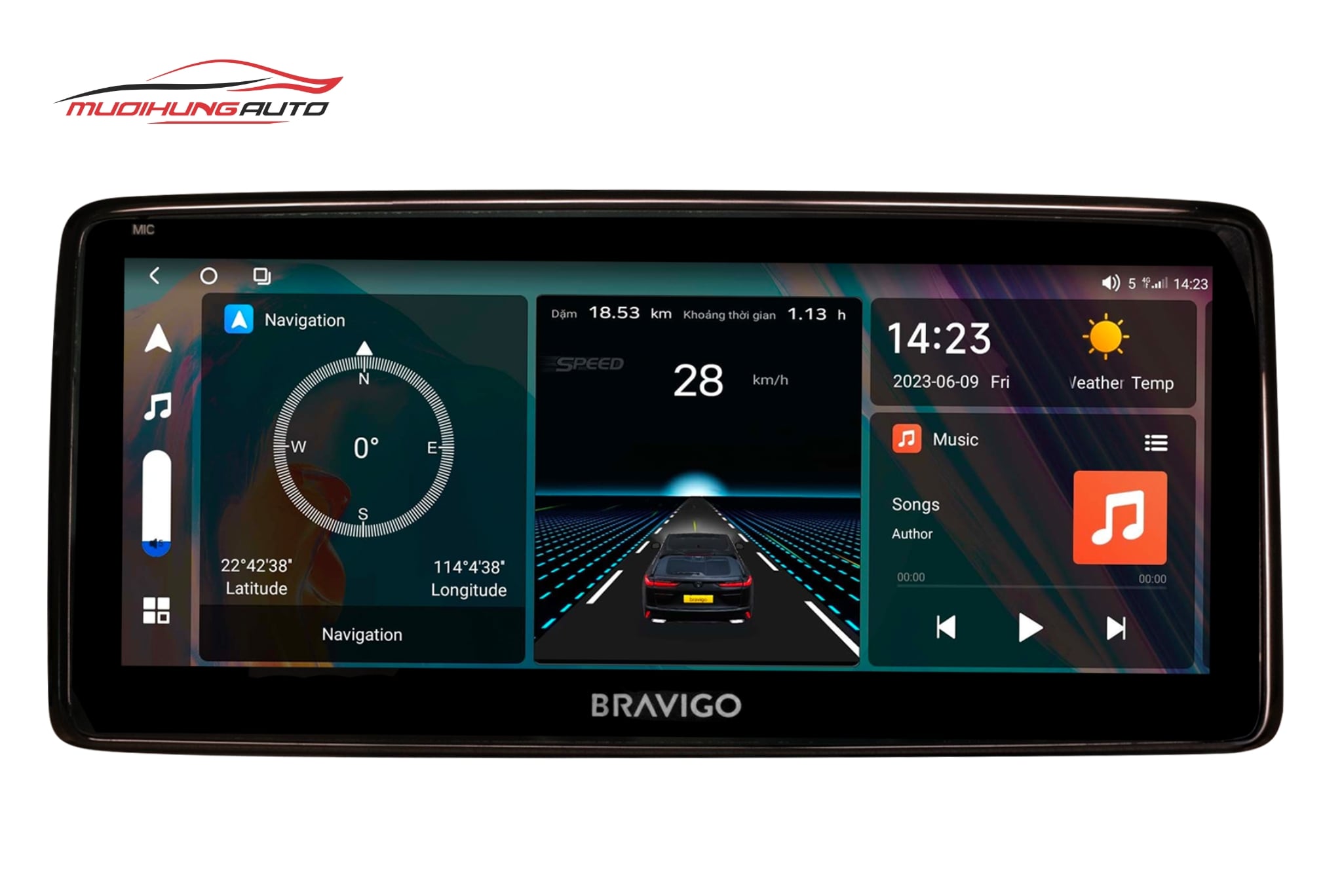 Màn hình Bravigo cho xe Mazda CX-8 2019