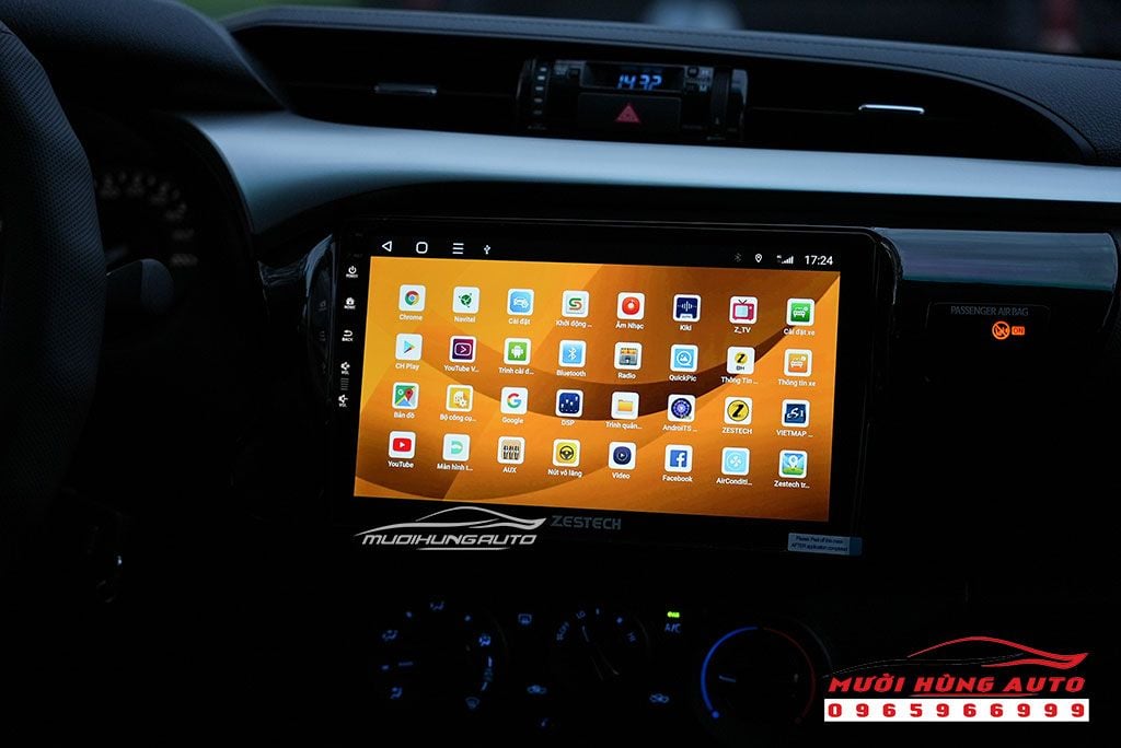 Tổng Hợp Các Loại Màn Hình DVD Android Chính Hãng Cho Xe Ô Tô Tại Mười Hùng Auto