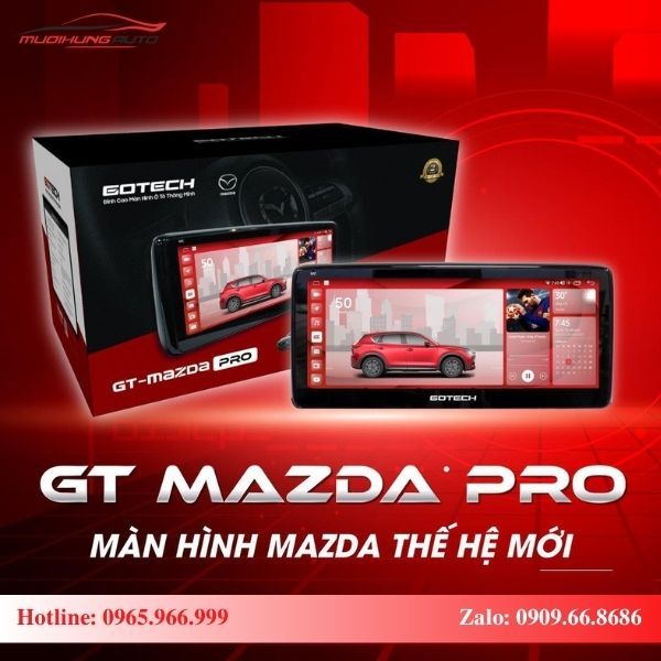 Màn hình Gotech GT Mazda Pro cao cấp