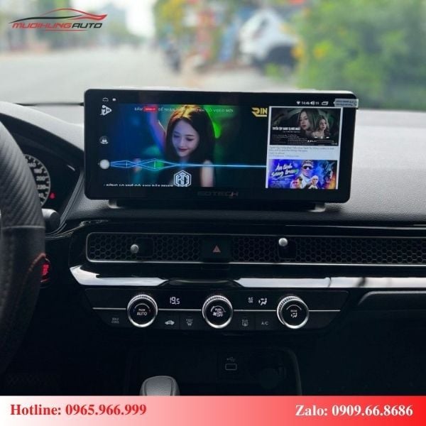 Màn hình Gotech GT12.3i giải trí đa phương tiện