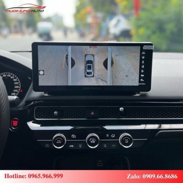 Màn hình Gotech GT12.3i kết nối với thiết bị ngoại vi