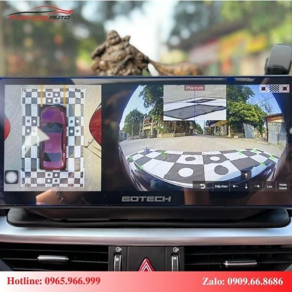 Màn hình Gotech GT12.3i tích hợp camera 360