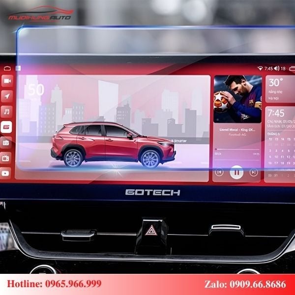 Màn hình Gotech GT12.3i tích hợp công nghệ Blue Cut