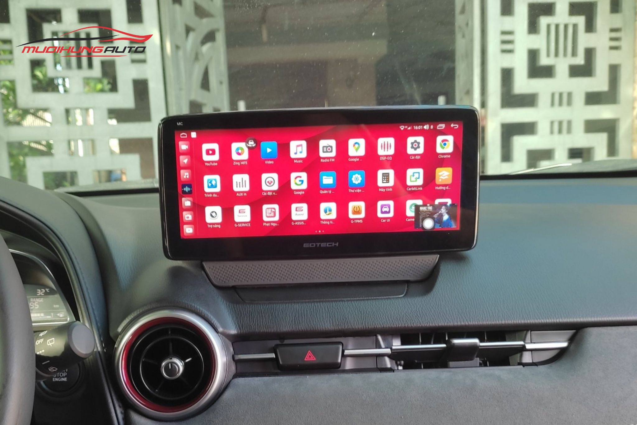 Màn hình Gotech Mazda CX-3 2018