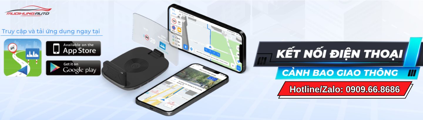 Màn hình HUD ô tô Vietmap H1AS