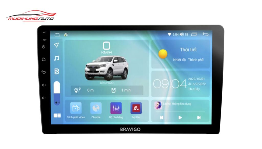 Màn hình ô tô Bravigo Ultra Pro