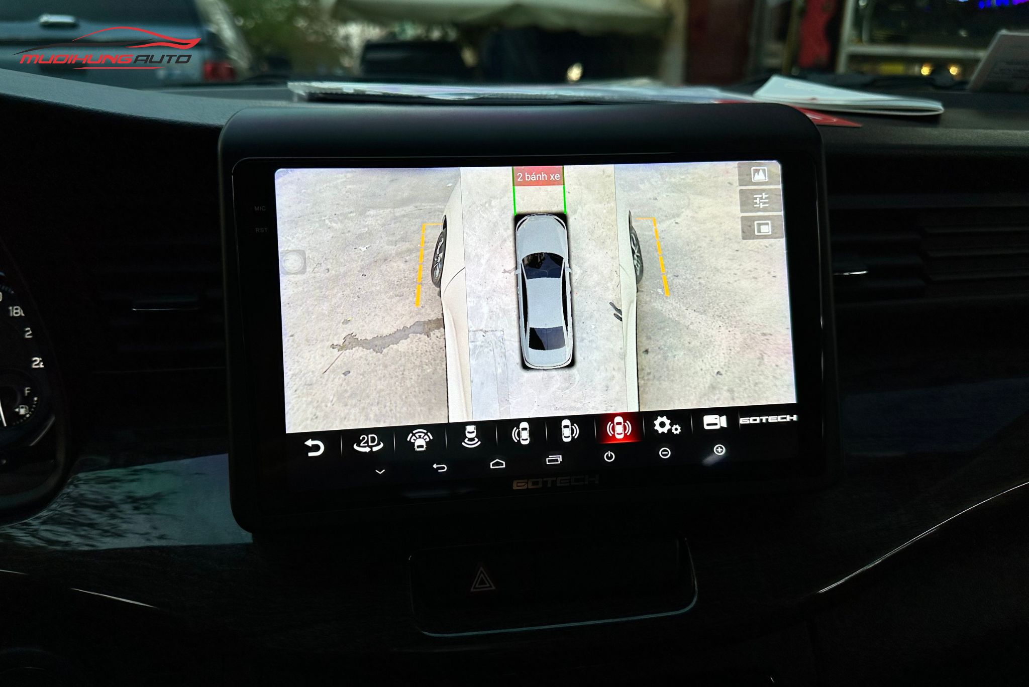 Lắp Màn Hình Gotech GT2K Cho Xe Ô Tô Suzuki Ertiga 2022