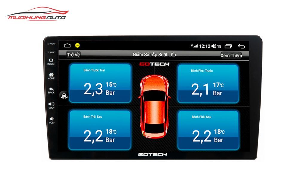 Màn hình ô tô Gotech GT6 New
