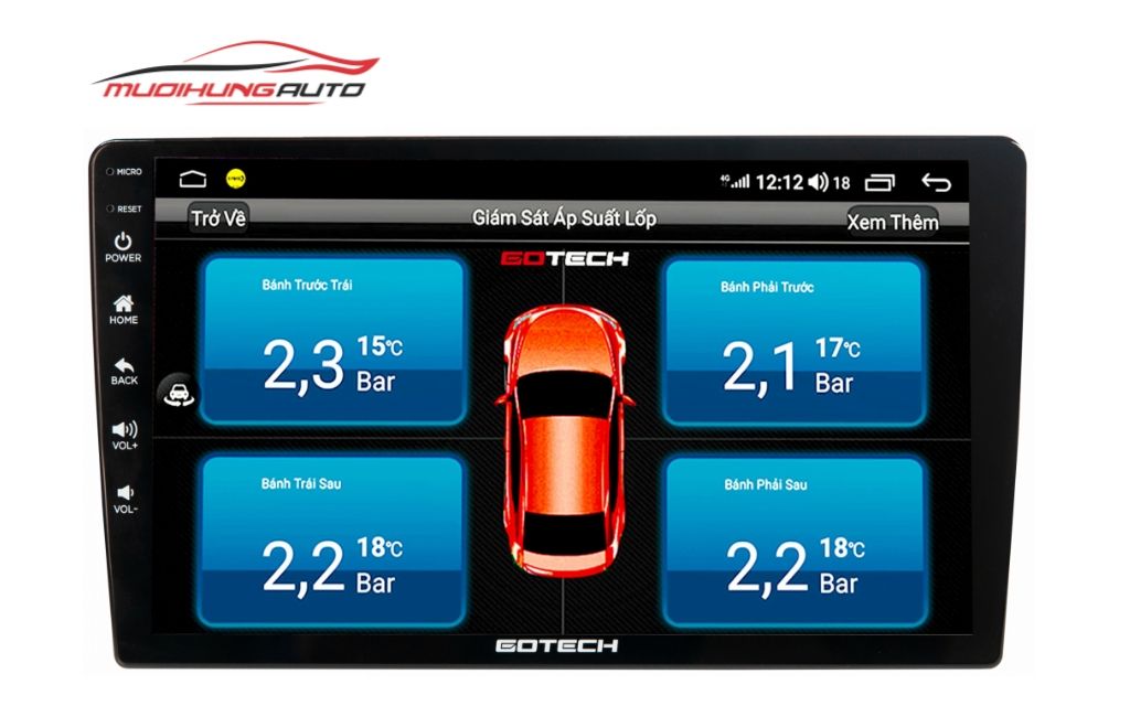 Màn hình ô tô Gotech GT9