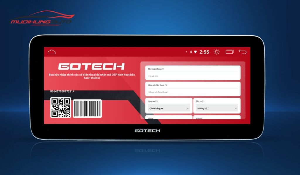 Màn hình ô tô GT Mercedes