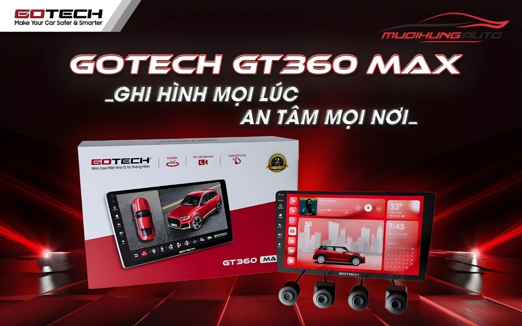 Màn hình ô tô GT360 Max