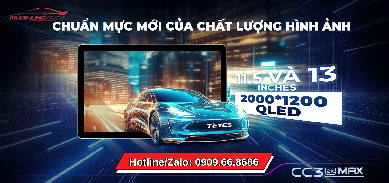 Màn hình ô tô Teyes CC3 2K Max