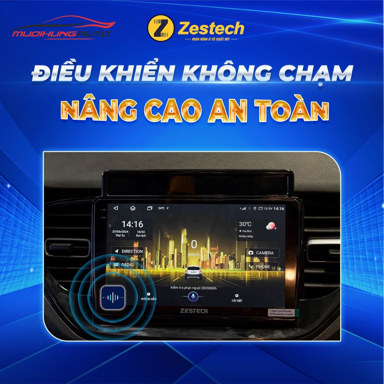 Màn Hình Zestech Z18: Các Tính Năng Nổi Bật