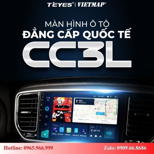 Đại Lý Phân Phối Và Lắp Đặt Màn Hình Teyes Chính Hãng TPHCM