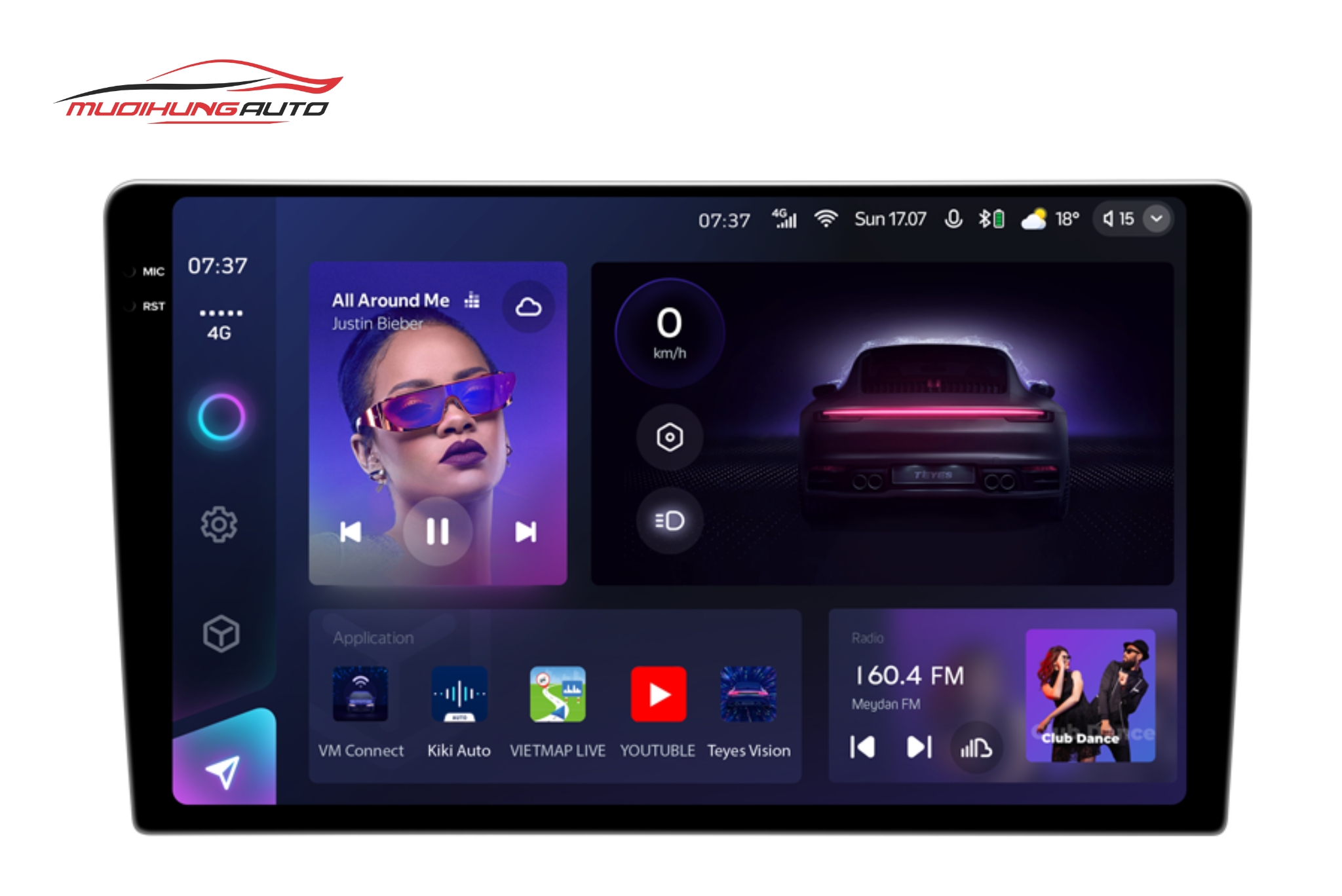 Màn hình Teyes cho xe Honda CR-V 2025