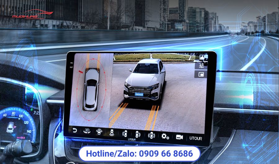 Màn hình Utour AI ADAS US 360 - i2k