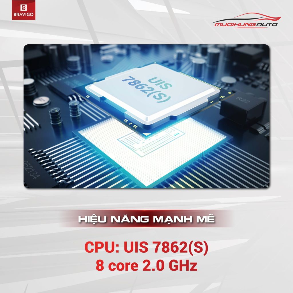 Màn hình xe hơi Bravigo Blux Plus