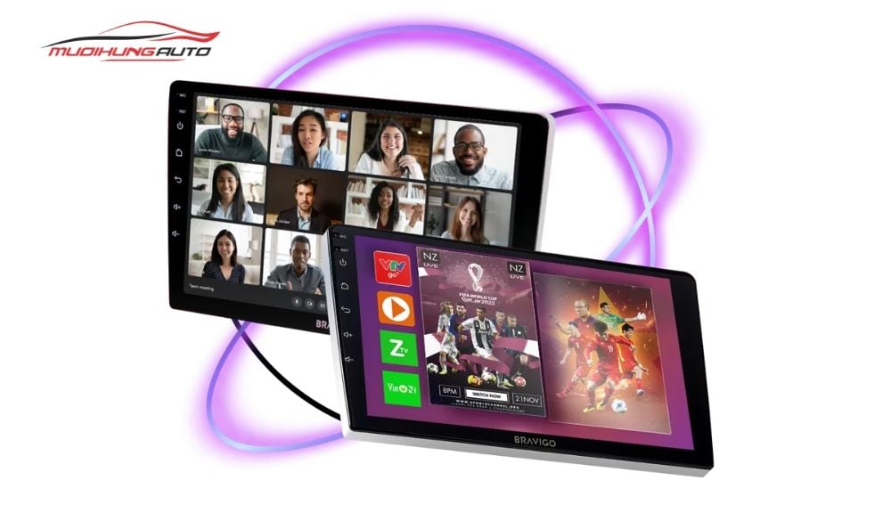 Màn hình xe hơi Bravigo PRO 2 New