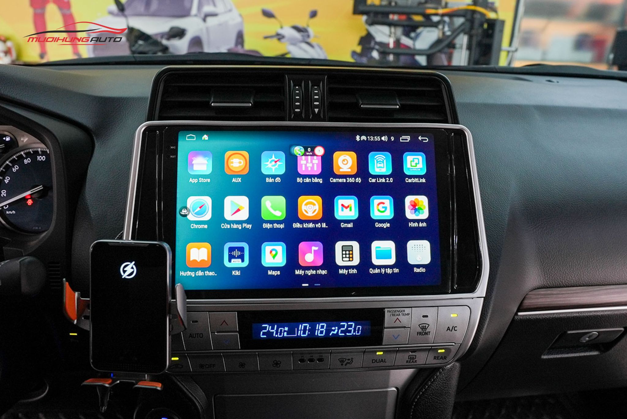 Màn hình xe hơi Carteck M700 2K (8/256GB)