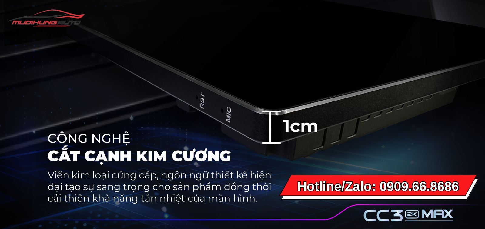 Màn hình xe hơi Teyes CC3 2K Max