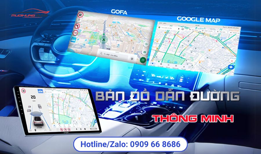 Màn hình xe hơi Utour AI ADAS US - i2K