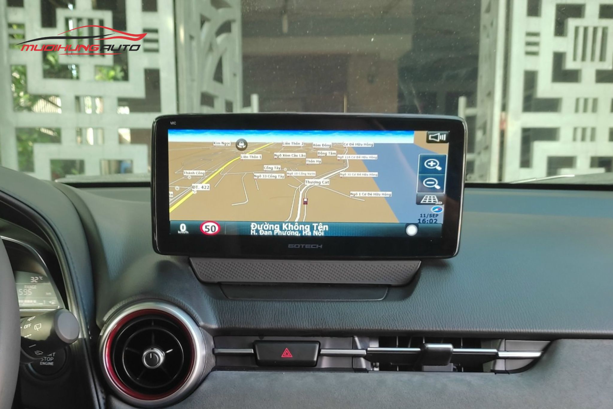 Màn hình xe Mazda CX-3 2024