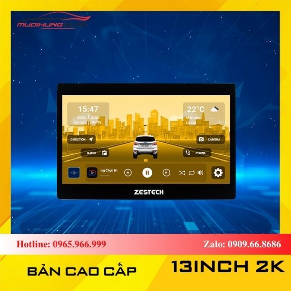 Đại Lý Phân Phối Và Lắp Đặt Màn Hình Zestech Chính Hãng