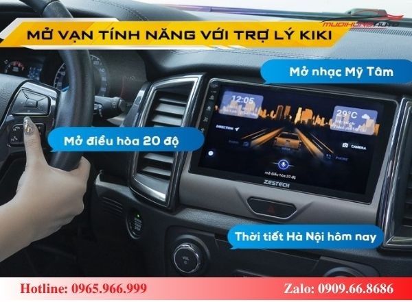 Đại Lý Phân Phối Và Lắp Đặt Màn Hình Zestech Chính Hãng