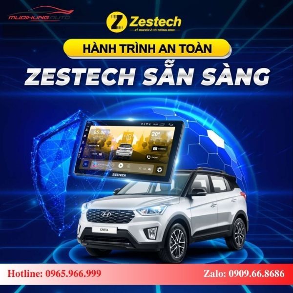 Màn hình Zestech S100J có thể kết nối với các thiết bị ngoại vi
