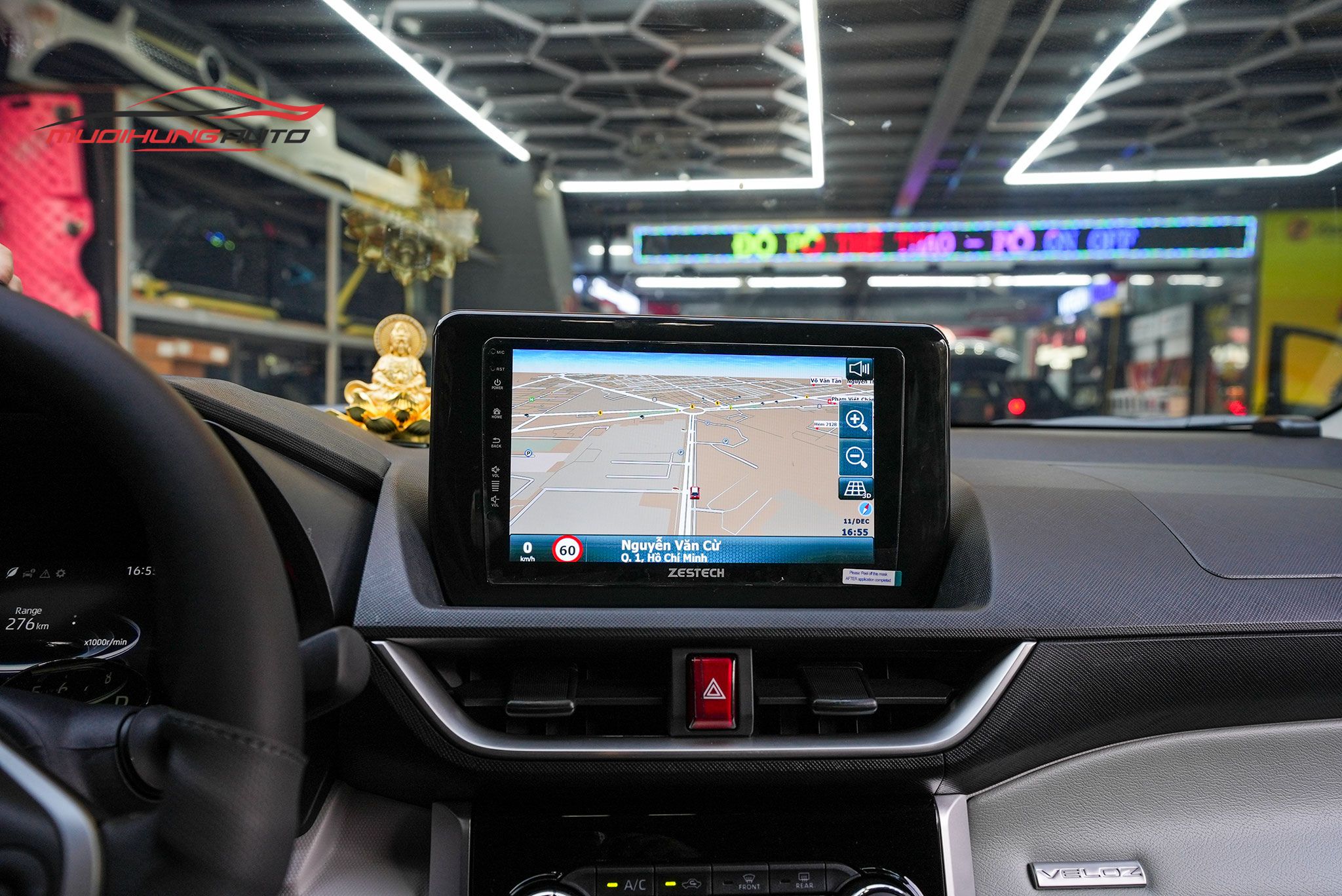 Lắp Màn Hình Zestech S100J Cho Xe Ô Tô Toyota Veloz Cross