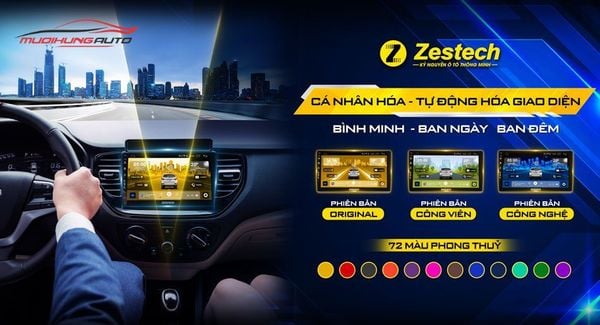 Màn hình Zestech Z800&nbsp;Pro+ bản giới hạn toàn cầu cá nhân hóa giao diện