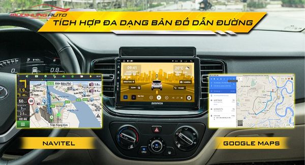 Màn hình Zestech Z800&nbsp;Pro+ bản giới hạn toàn cầu dẫn đường thông minh