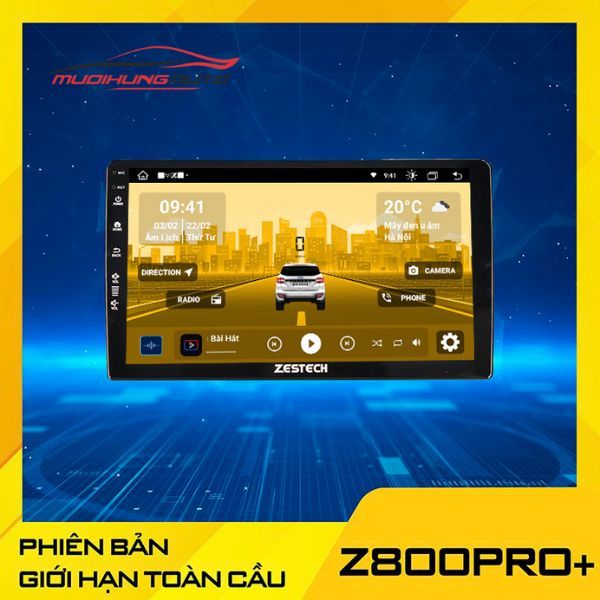 Màn hình Zestech Z800&nbsp;Pro+ bản giới hạn toàn cầu