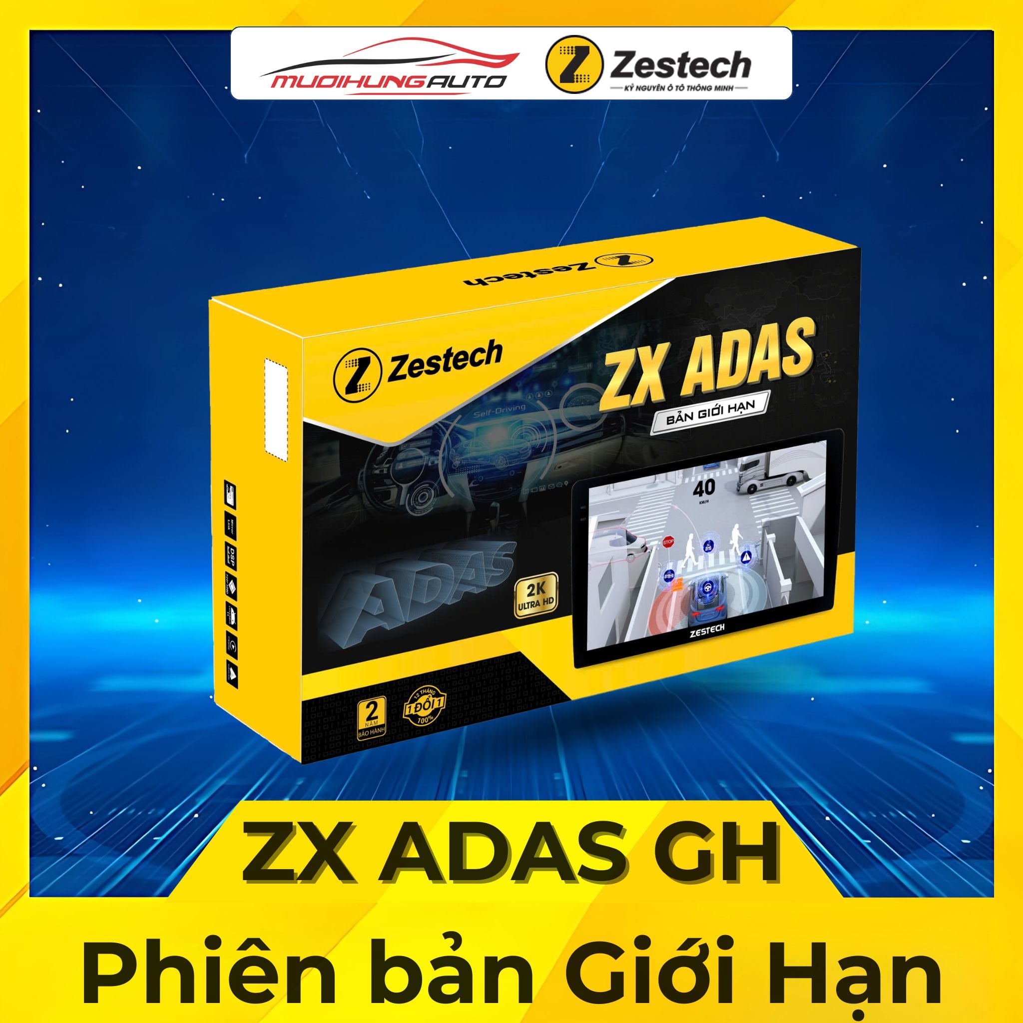 Màn hình Zestech ZX ADAS Giới hạn