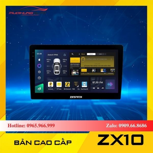Màn hình Zestech ZX10 bản cao cấp