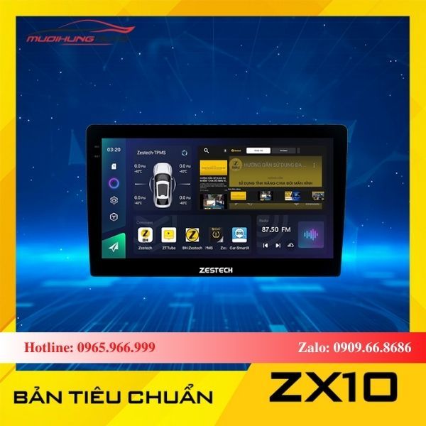 Đại Lý Phân Phối Và Lắp Đặt Màn Hình Zestech Chính Hãng