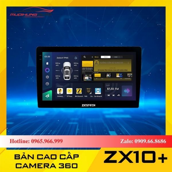 Đại Lý Phân Phối Và Lắp Đặt Màn Hình Zestech Chính Hãng
