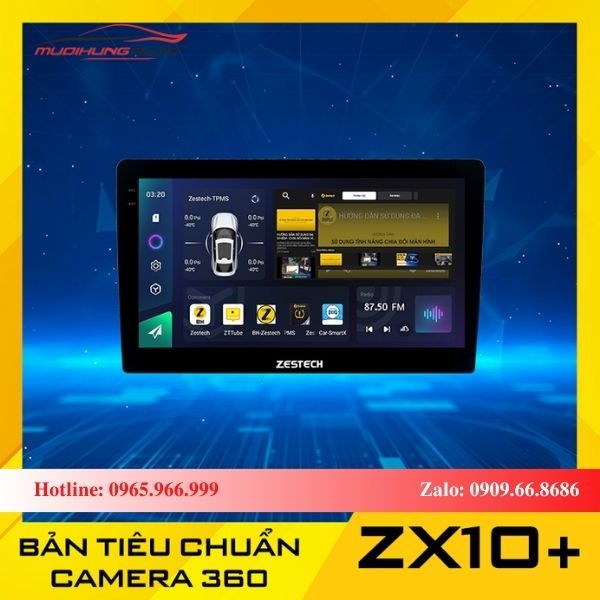 Đại Lý Phân Phối Và Lắp Đặt Màn Hình Zestech Chính Hãng