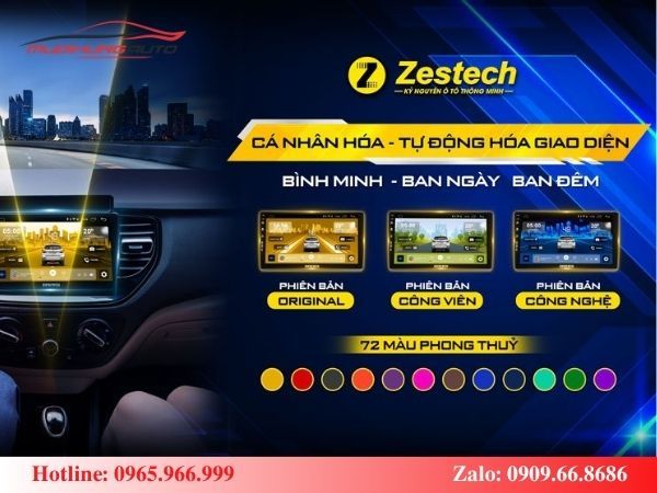 Đại Lý Phân Phối Và Lắp Đặt Màn Hình Zestech Chính Hãng