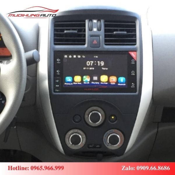 Màn hình zin xe Nissan Sunny