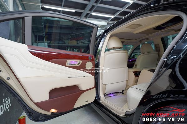 Khoác Lên Xe Lexus LS460L Một Tấm Áo Mới Với Dịch Vụ Độ Nội Thất Sang Chảnh