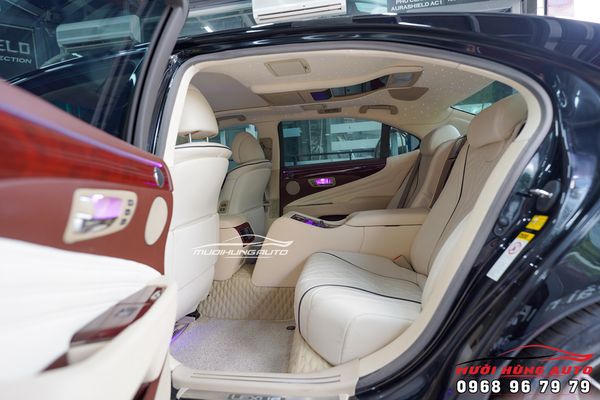 Khoác Lên Xe Lexus LS460L Một Tấm Áo Mới Với Dịch Vụ Độ Nội Thất Sang Chảnh
