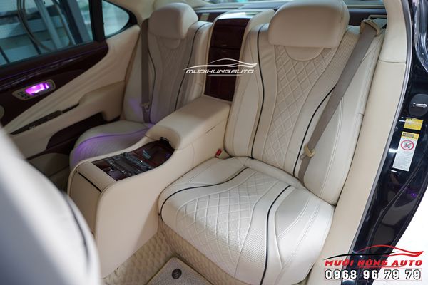 Khoác Lên Xe Lexus LS460L Một Tấm Áo Mới Với Dịch Vụ Độ Nội Thất Sang Chảnh