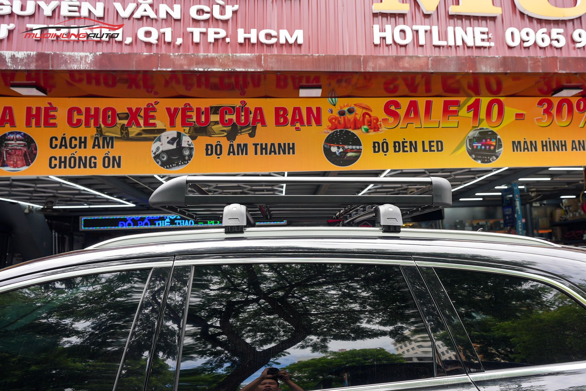 Baga mui Yaki 127cm CP-307 xe Audi Q7 2011