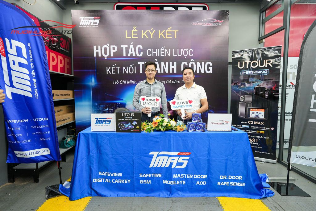 Mười Hùng Auto Ký Kết Hợp Tác Chiến Lược Cùng TMAS - UTOUR