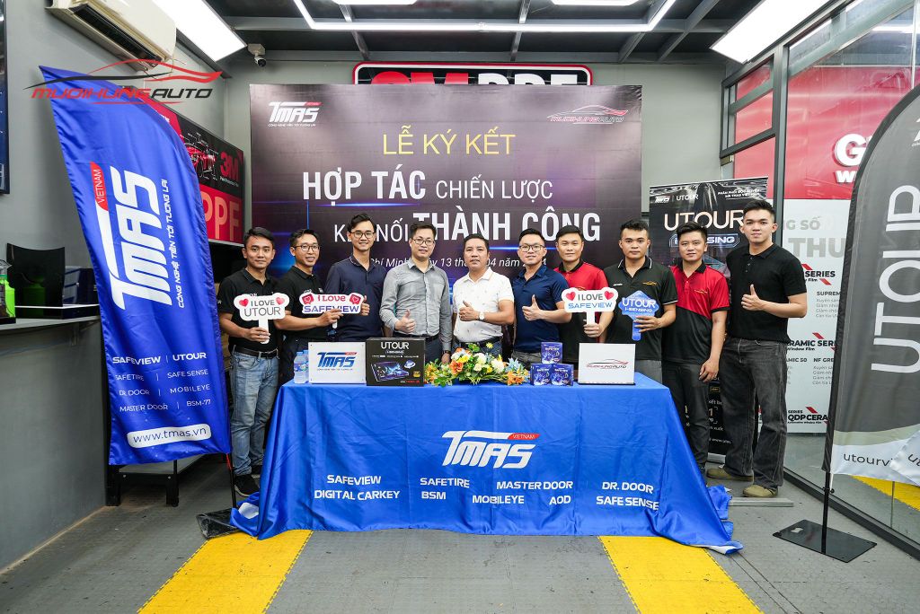 Mười Hùng Auto Ký Kết Hợp Tác Chiến Lược Cùng TMAS - UTOUR