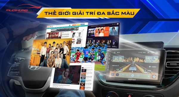 Màn hình Zestech Z800&nbsp;Pro+ bản giới hạn toàn cầu giải trí không giới hạn