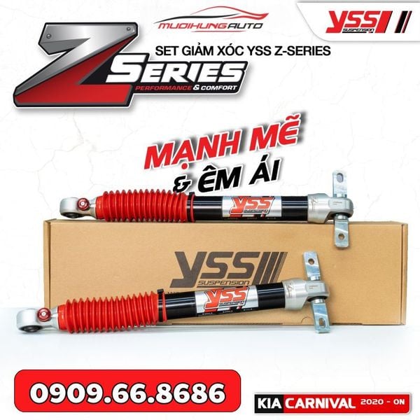 nâng cấp giảm xóc ô tô yss z-series carnival 2020 - on