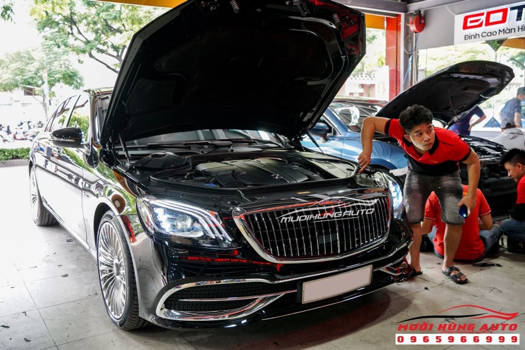 Độ Ngoại Thất Xe Mercedes S400/S500 2015 - 2018 Lên S560 Maybach Đẳng Cấp